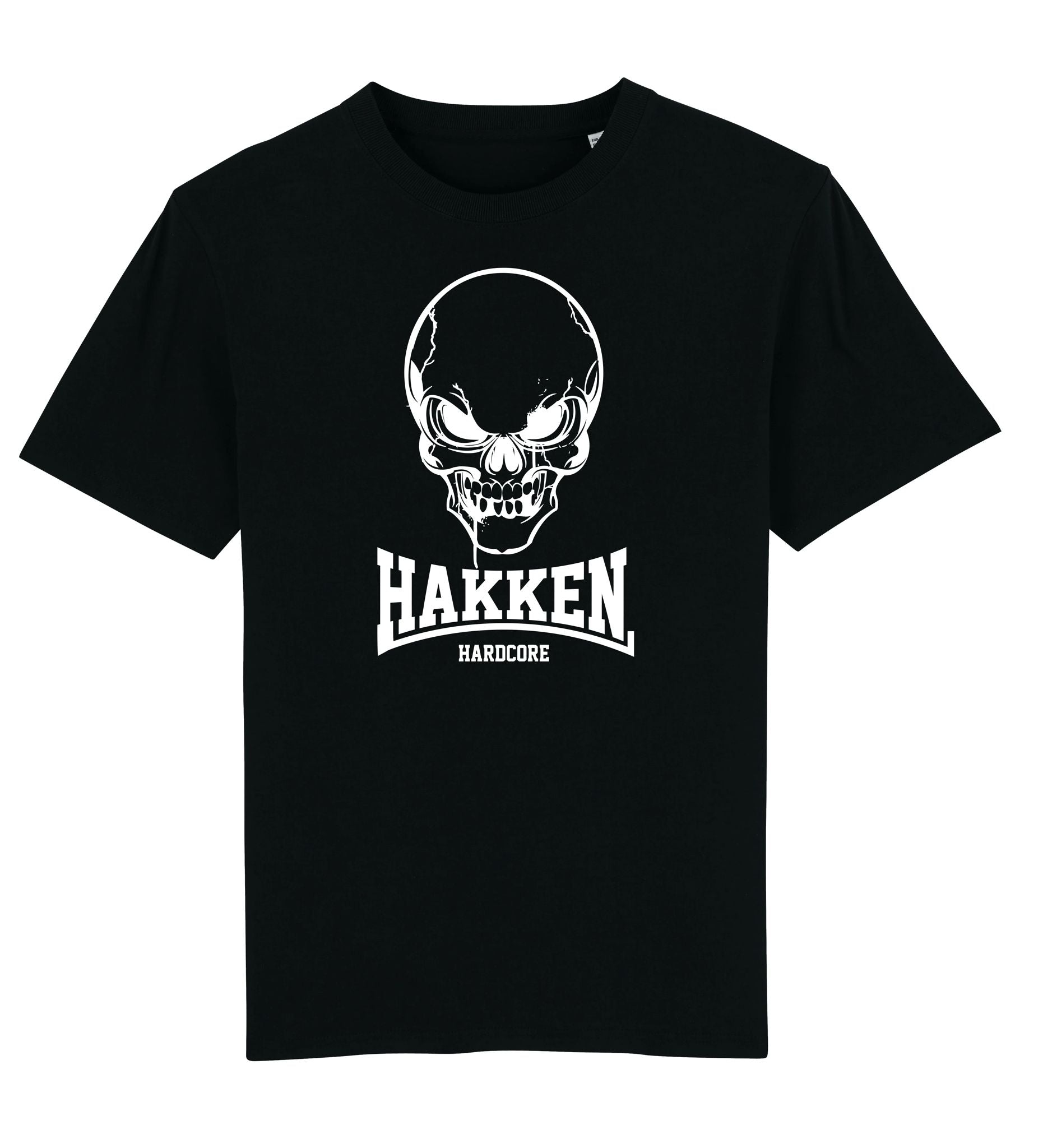 Hardcore Hakken Logo shirt black – front